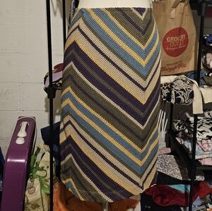 Striped skirt